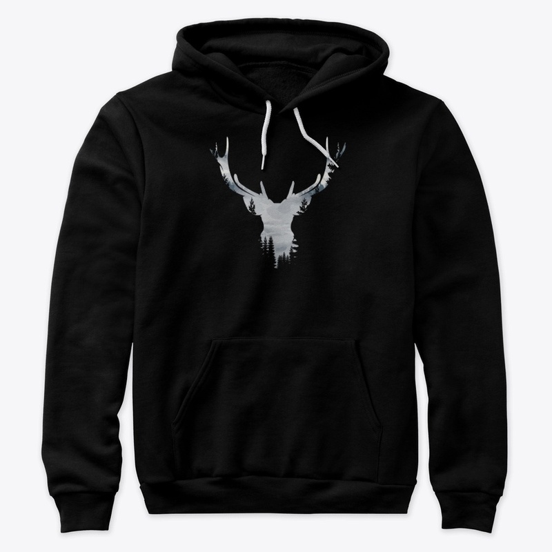 Deer Winter Forest