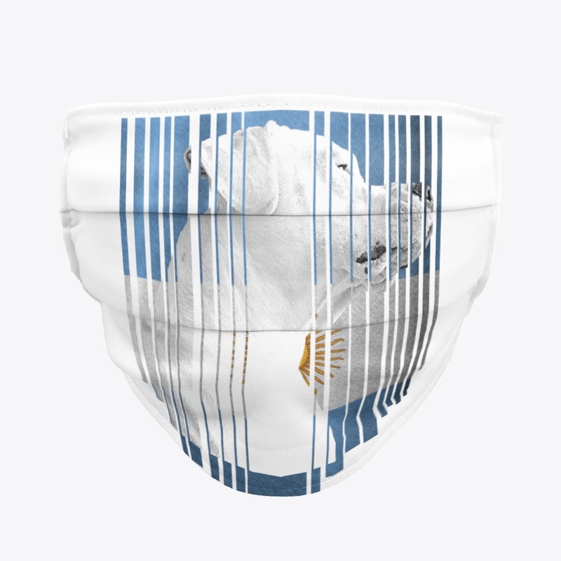 Dogo Argentino N1- ARGENTINA'S FLAG