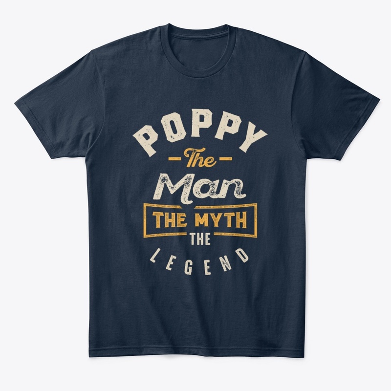 Poppy The Man Myth Legend Grandpa Gift