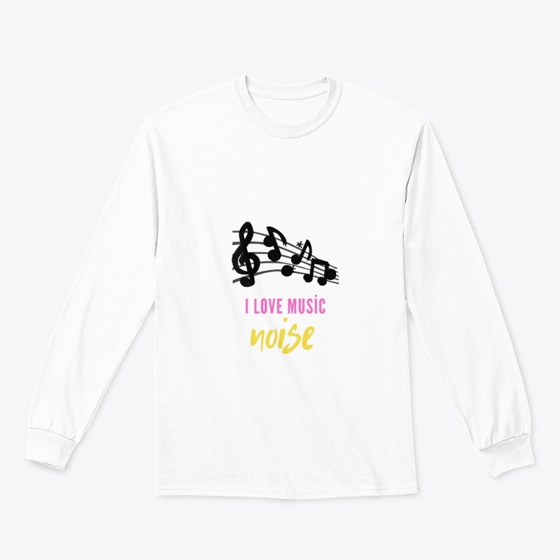 music love noise Song tee