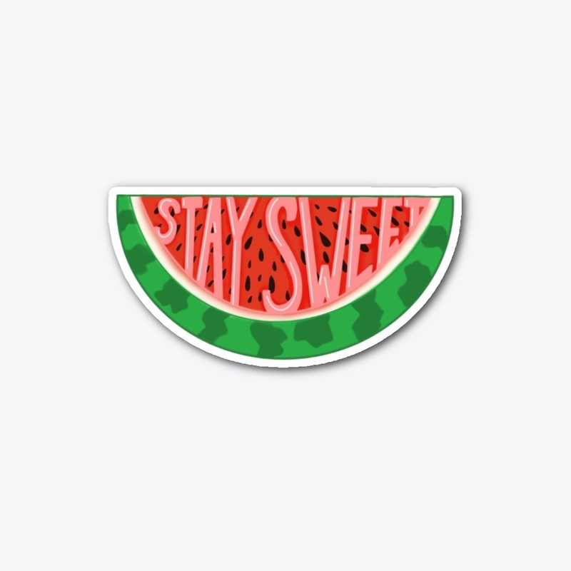 Stay Sweet Watermelon Sticker