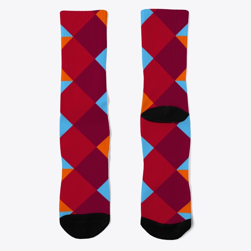 Abstract Colorful Geometric Shape