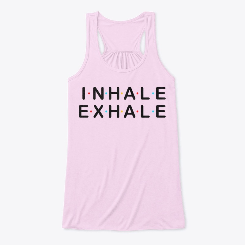 Yoga inhale exhale t-shirt