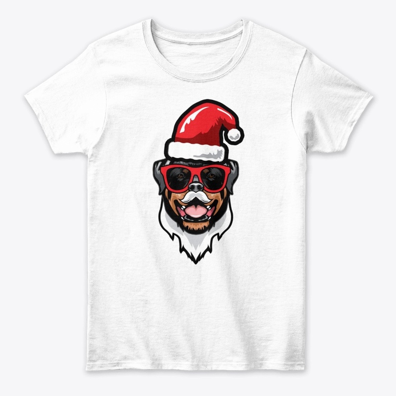 Santa Rottweiler 