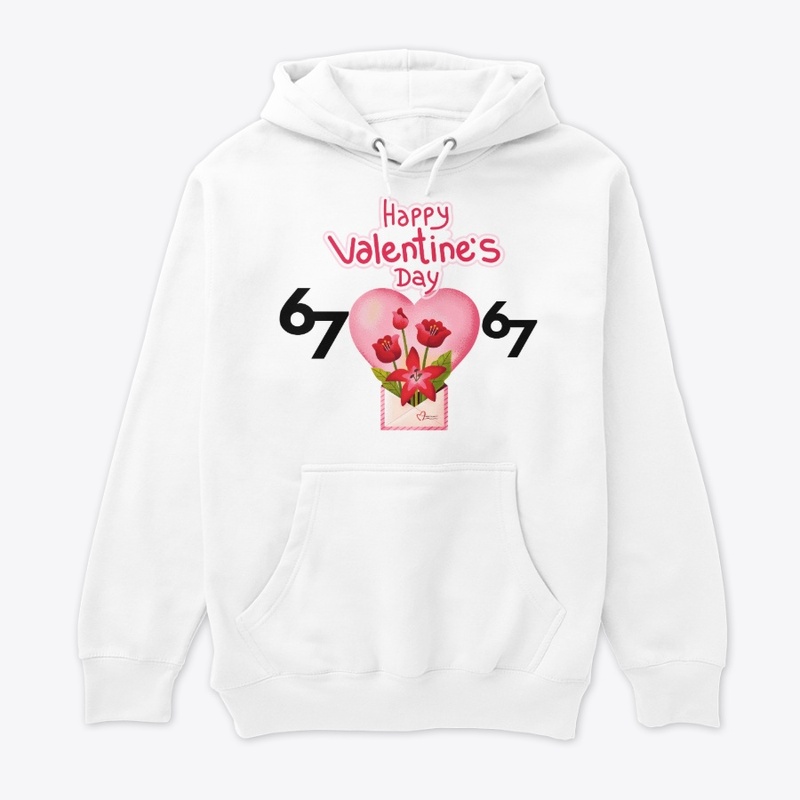 Valentine 67 Floral Love Letter Art
