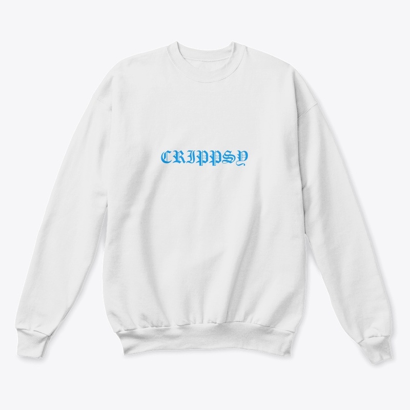 Blue/White Anxiety merch line