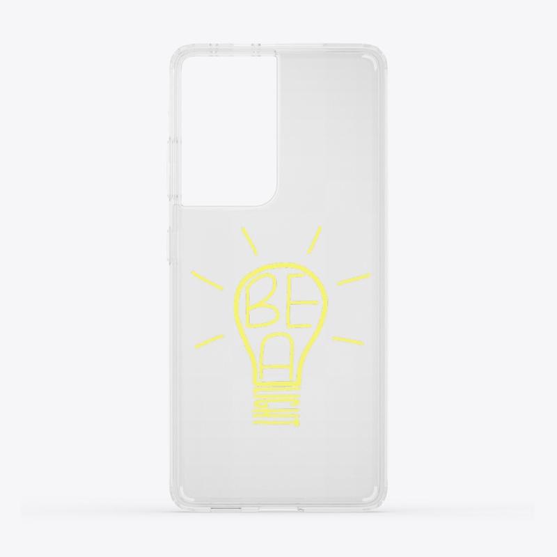 Be A Light Case - Yellow