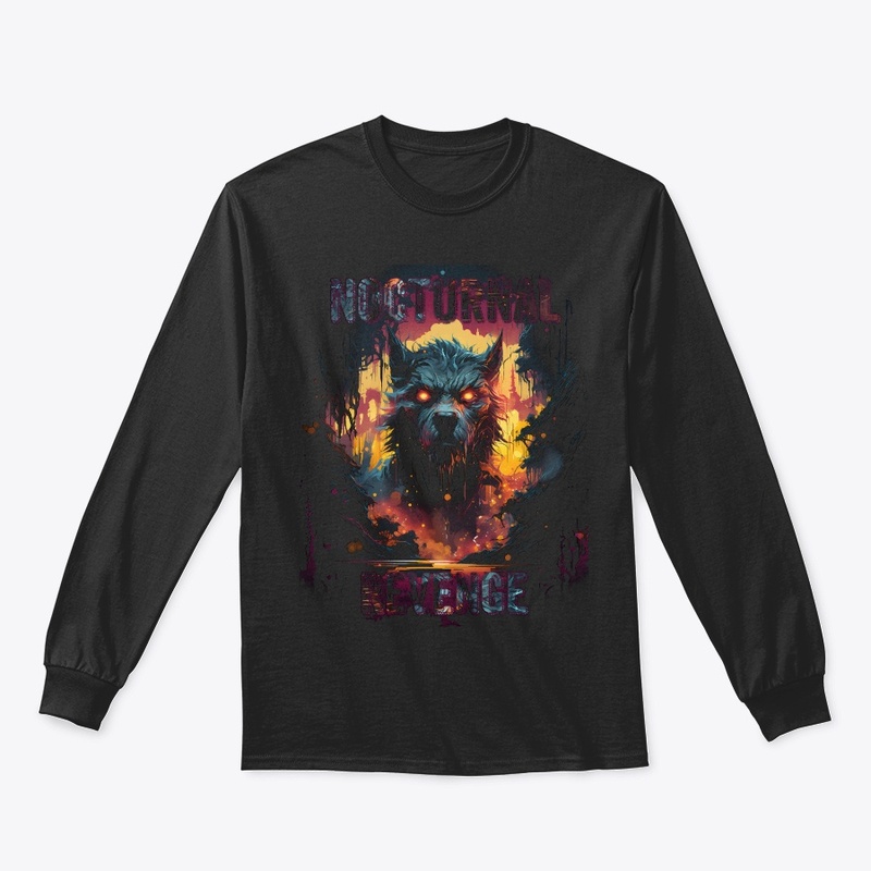 Nocturnal Revenge Wolf In The Swamp