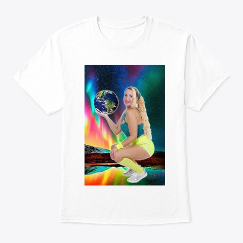 Karlla Naynna White Camiseta Front