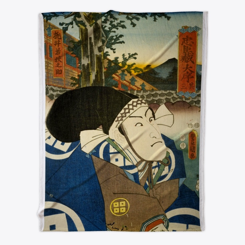 Japanese Ukiyo-e"Chushingura in Kabuki"