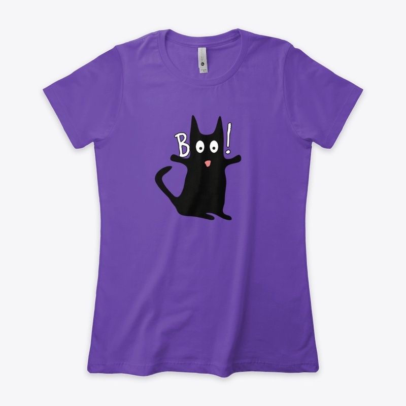Cute Halloween Black Cat