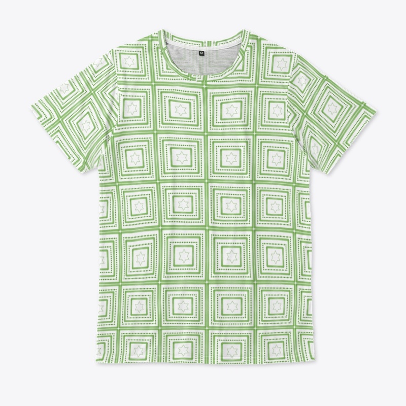 STAR IN SQUARES - Tee-shirt 