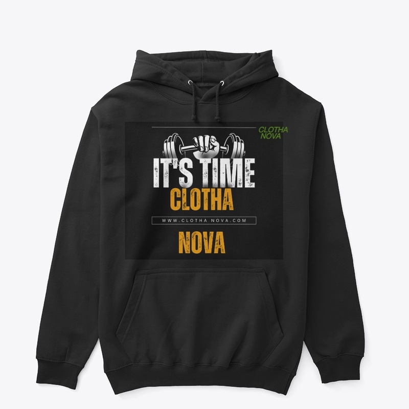  Classic Black T-Shirt by Clotha Nova