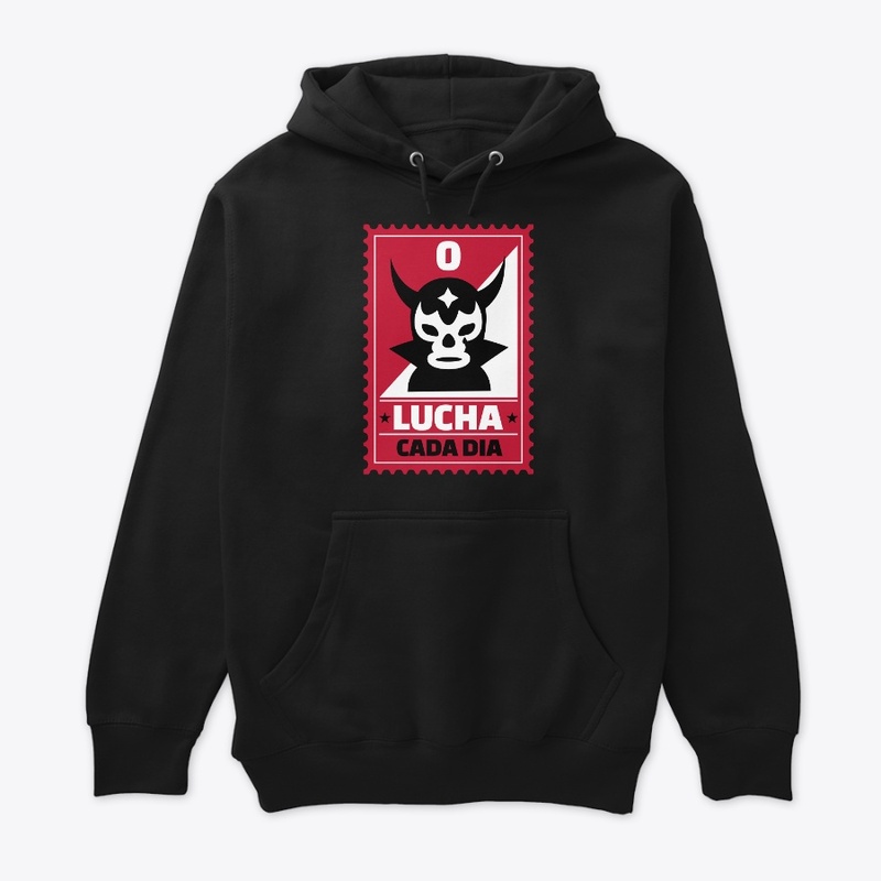 Lucha Stamp 02 ( fight every day)