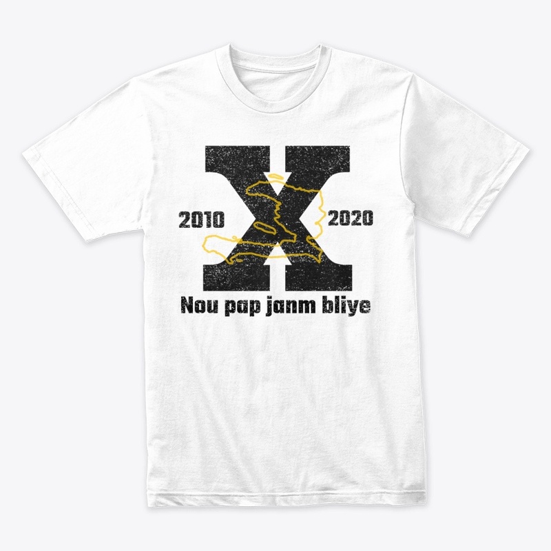 Nou pap janm bliye (black)