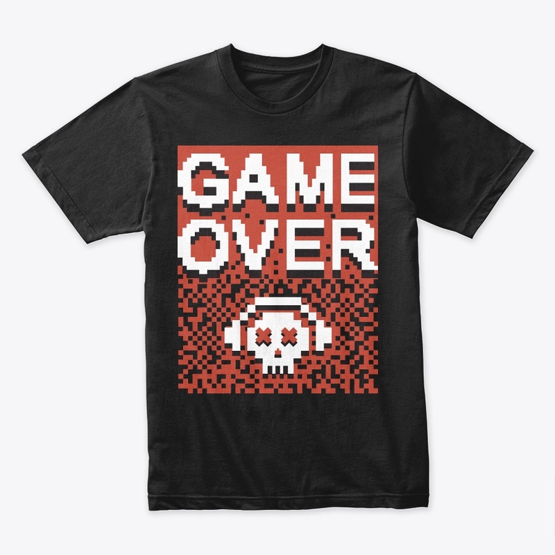 Retro Game Over Pixel Art Tee