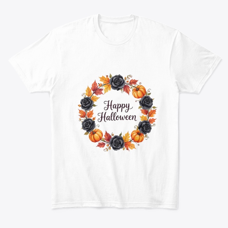 Haunting Harvest Wreath T-Shirt