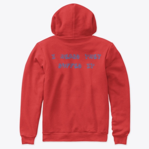 Color Swap Red T-Shirt Back