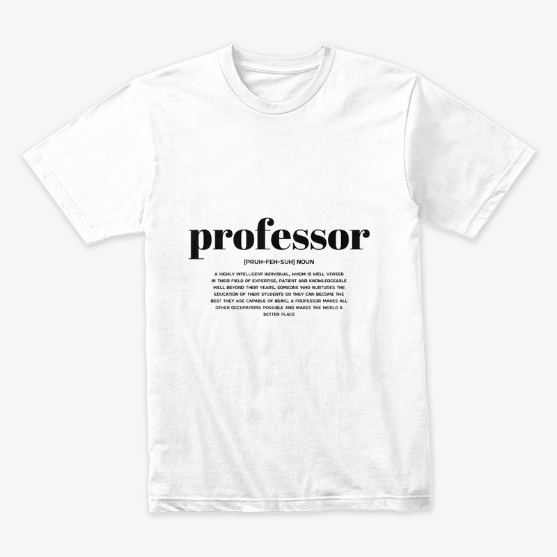 Professor Word Definition Gift