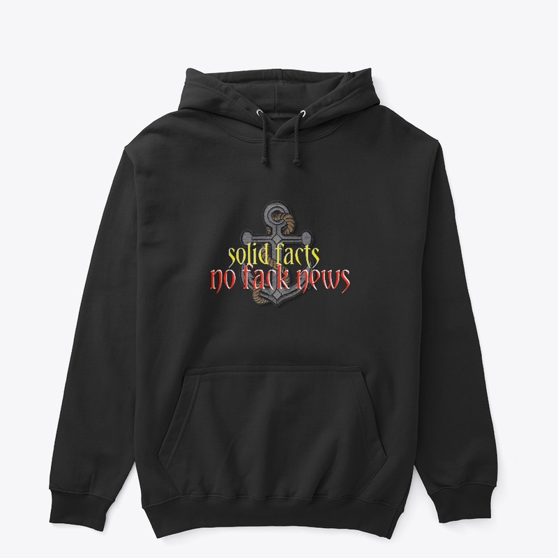 no fack news only interesting facts tee 