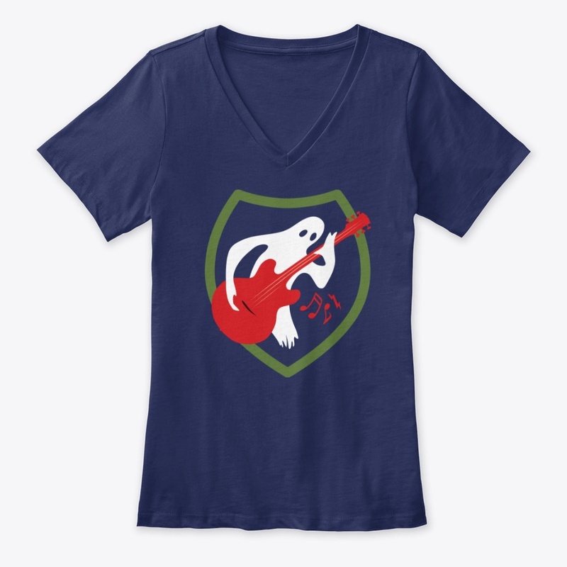 Ghost with Guitar Band Tee