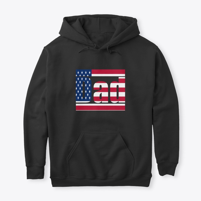 American USA Flag Dad