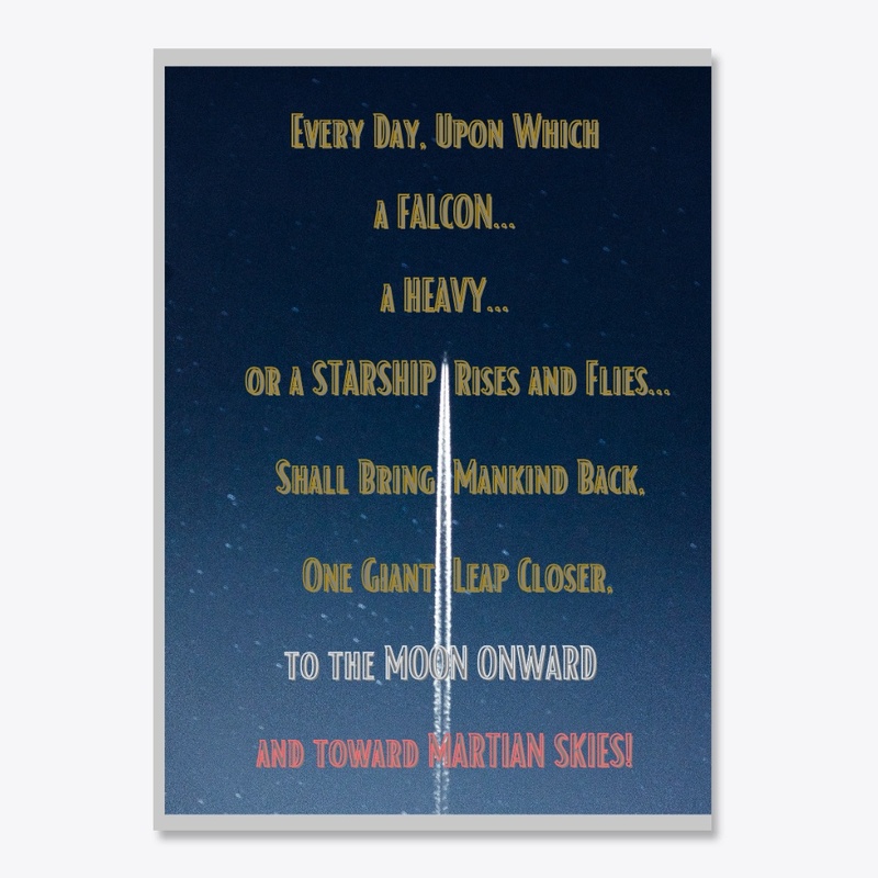 One Giant Leap Falcon Starship 