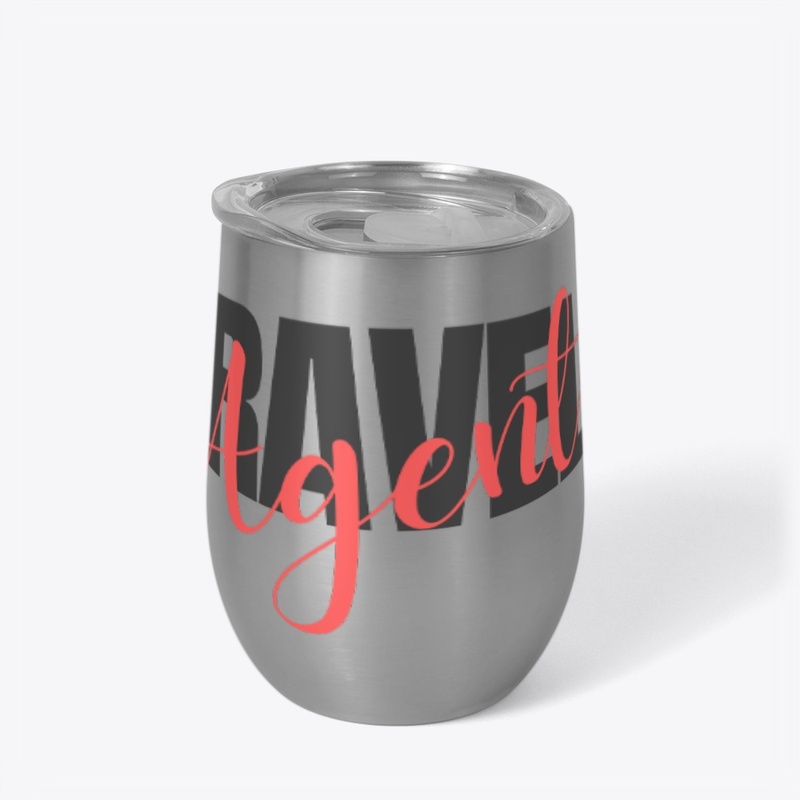 Travel Agent Black and Red