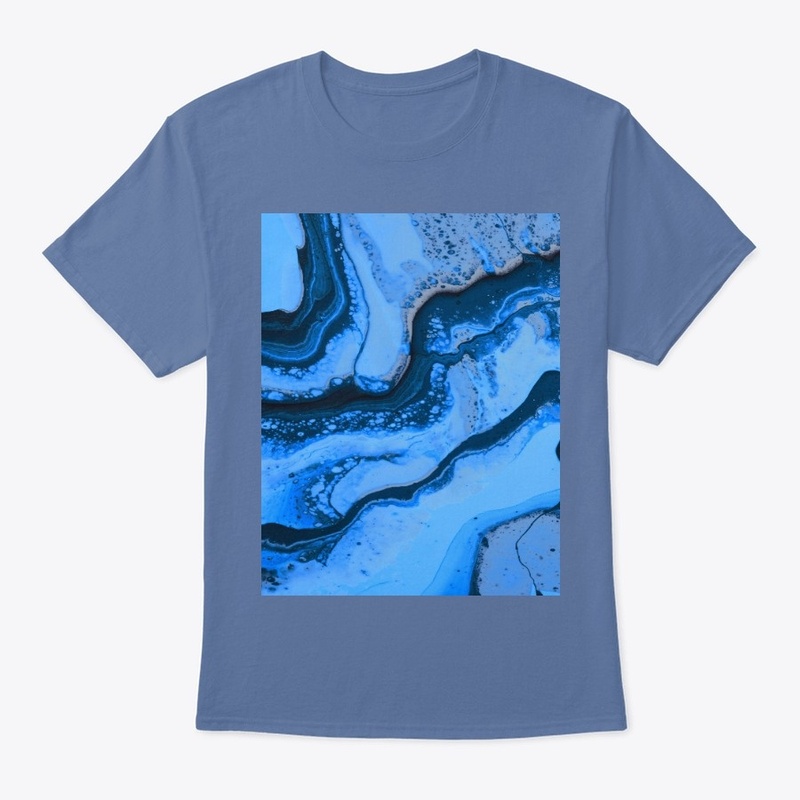 sticky blue oil