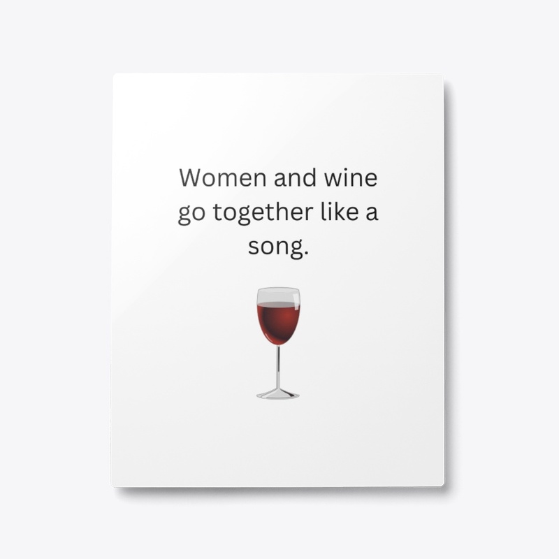 women and wine