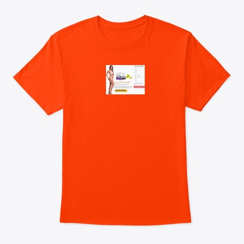 Ultra Thermo Keto Are Natural  Orange T-Shirt Front