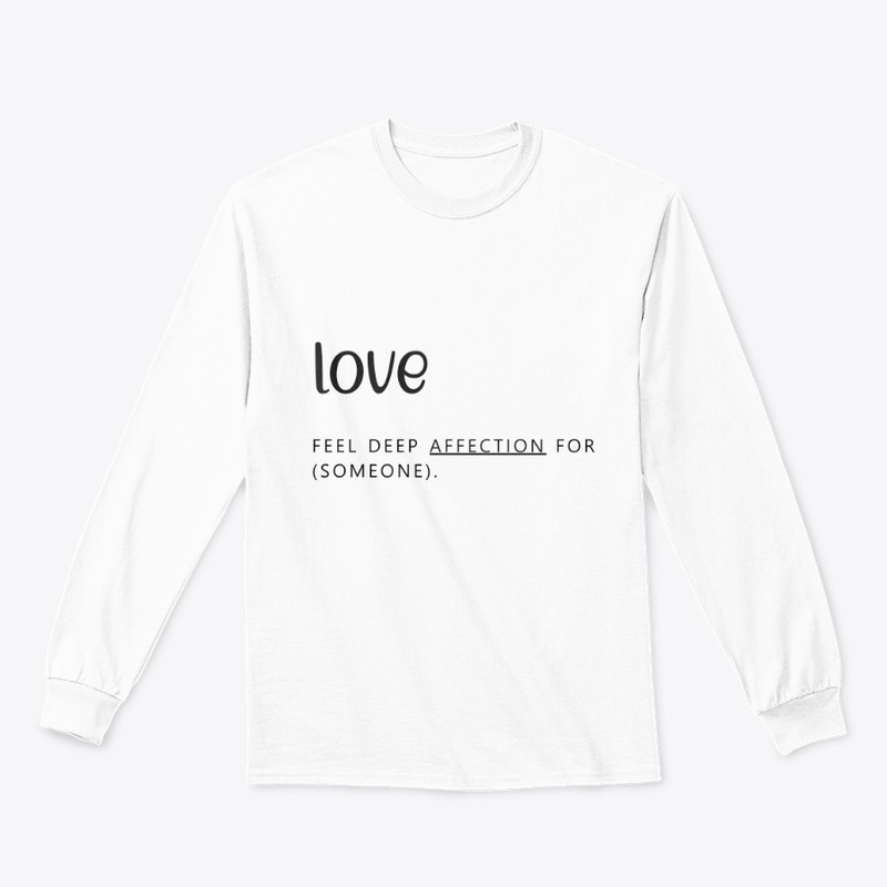  Love & Affection Minimalist Typography 