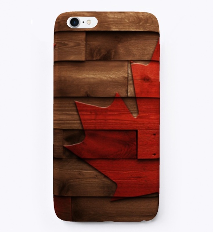 Canada Red Maple leaf Cabin