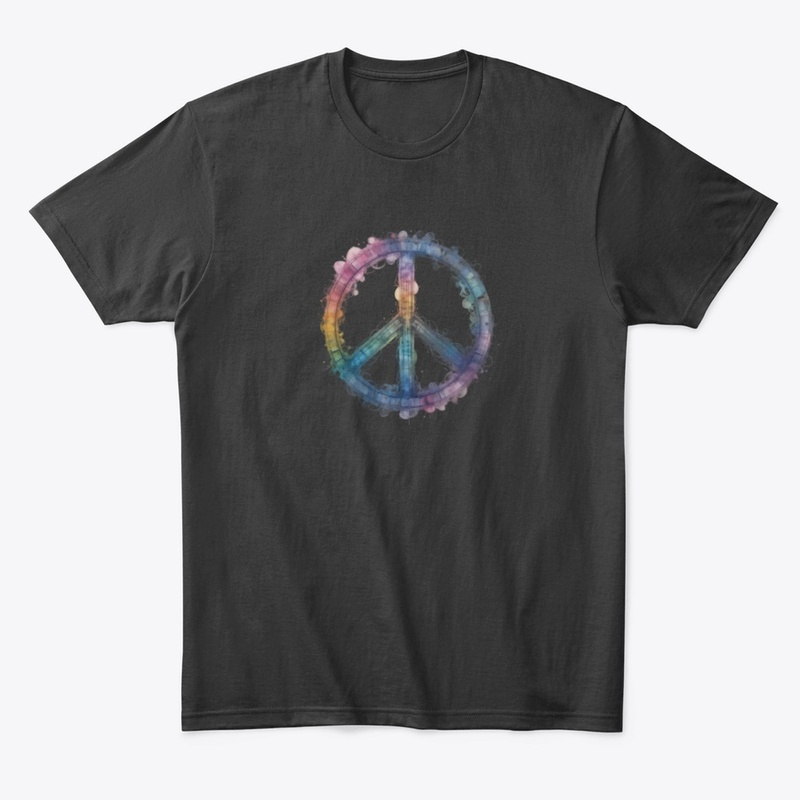 Peace | Watercolor Tie Dye