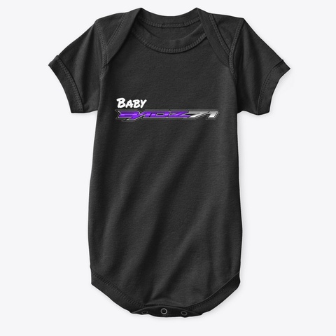 Baby Z71 Onesie Black T-Shirt Front