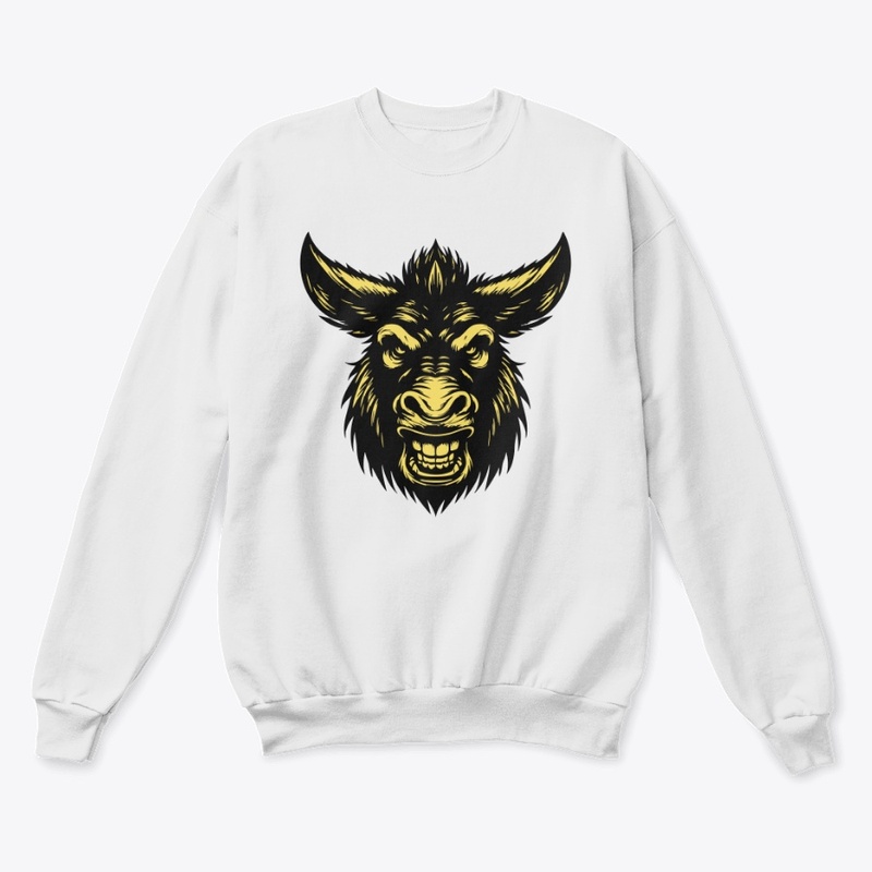Angry Donkey Head Design