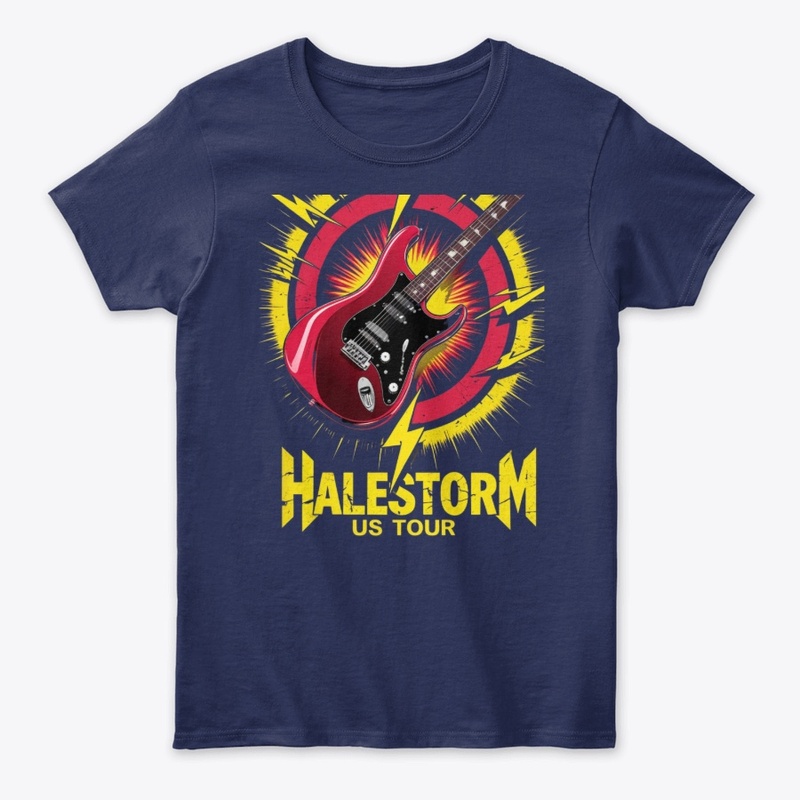 Halestorm US Tour | Electric Guitar Tee