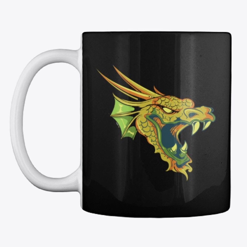 Angry Dragon Head