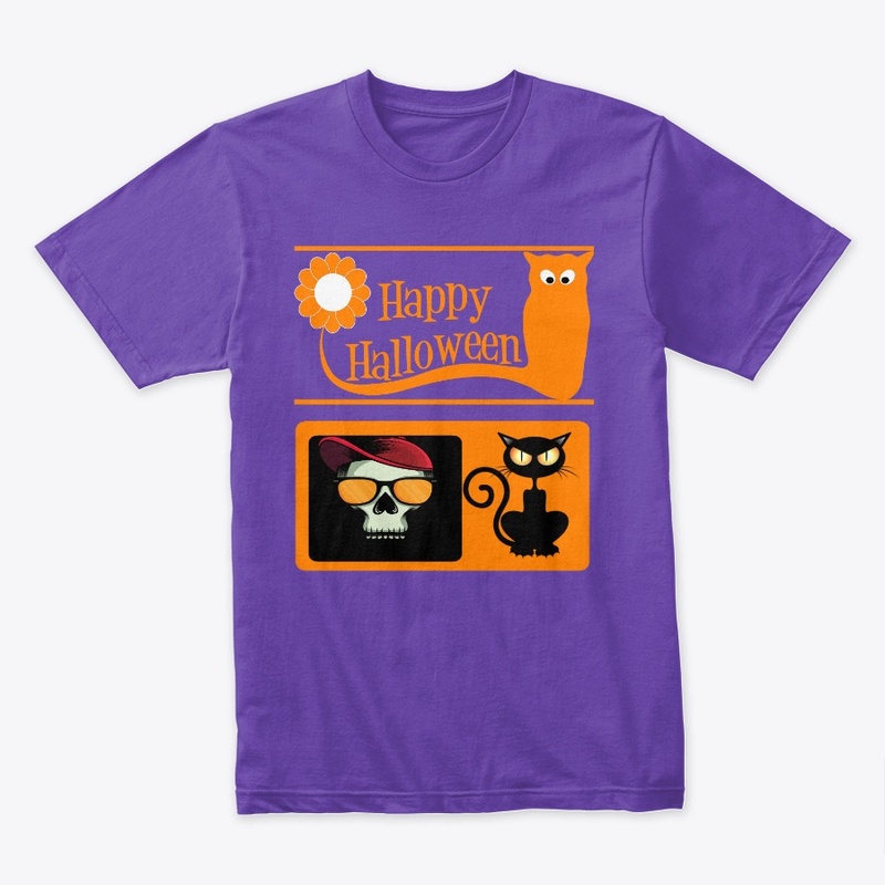 Happy Halloween - Black cat 02