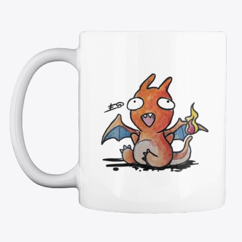 Derprizard stickers and mugs