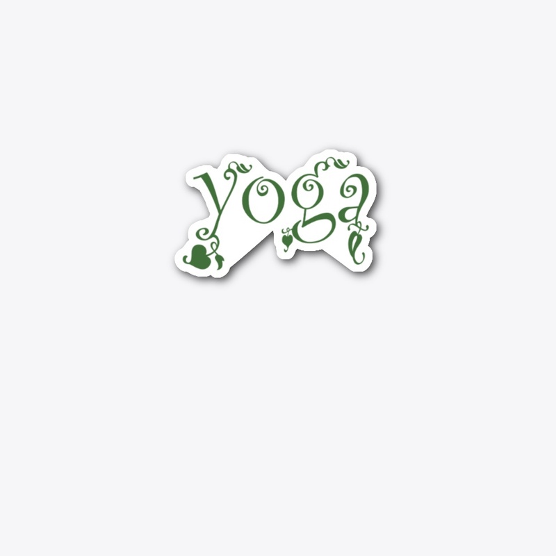 yoga nature green leafs zen life style