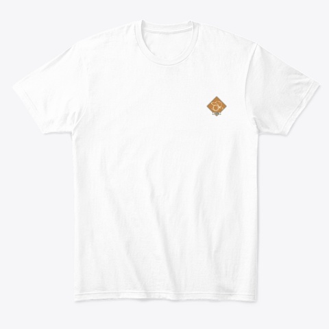 Cowboy Camp White Camiseta Front