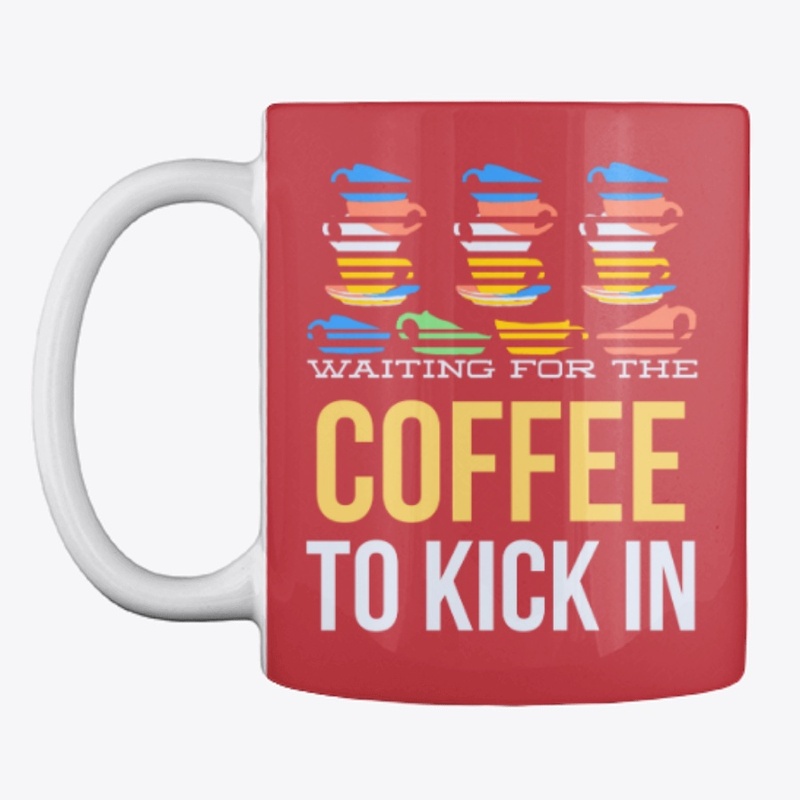 waiting for the coffee to kick in !