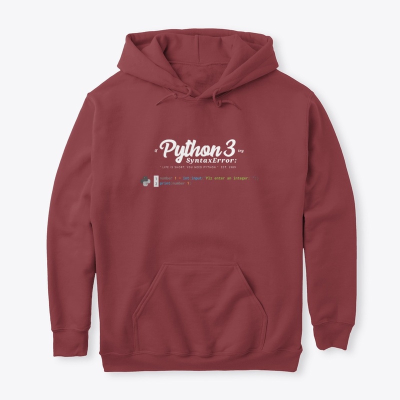 Python 3 SyntaxError Sweatshirt & Tee