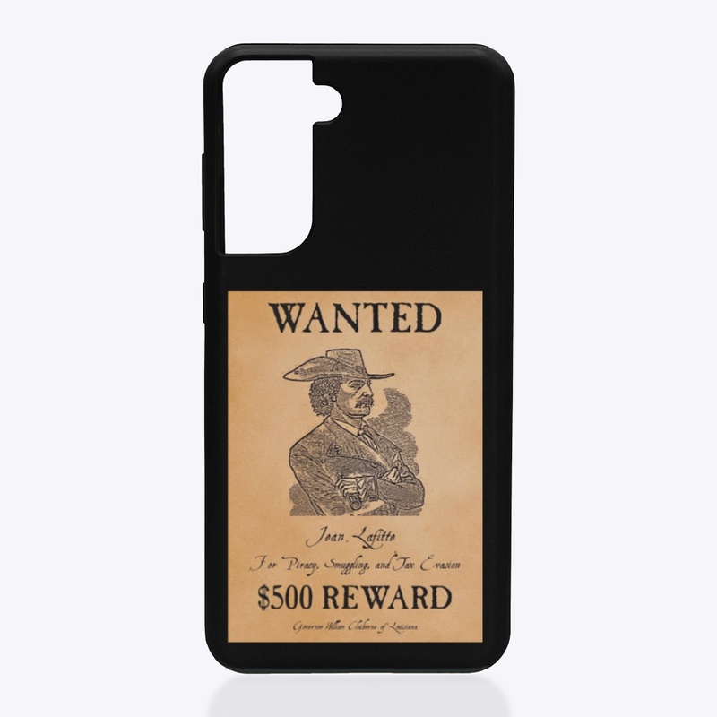 Jean Lafitte Wanted Poster