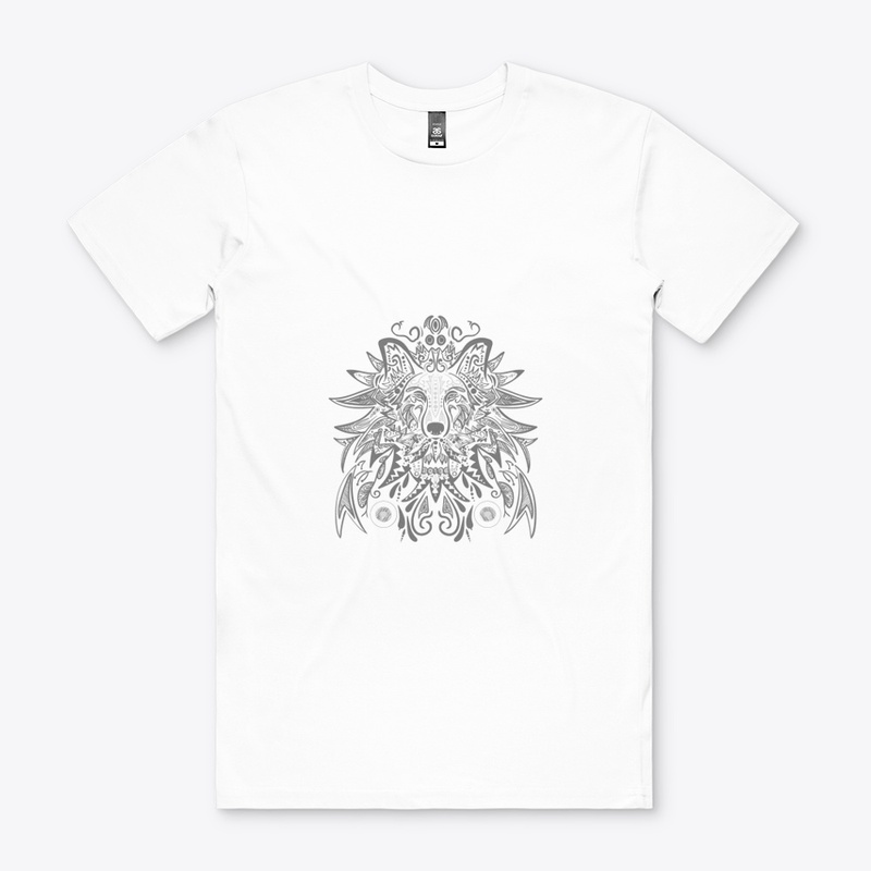 Animated dog designed tshirt.