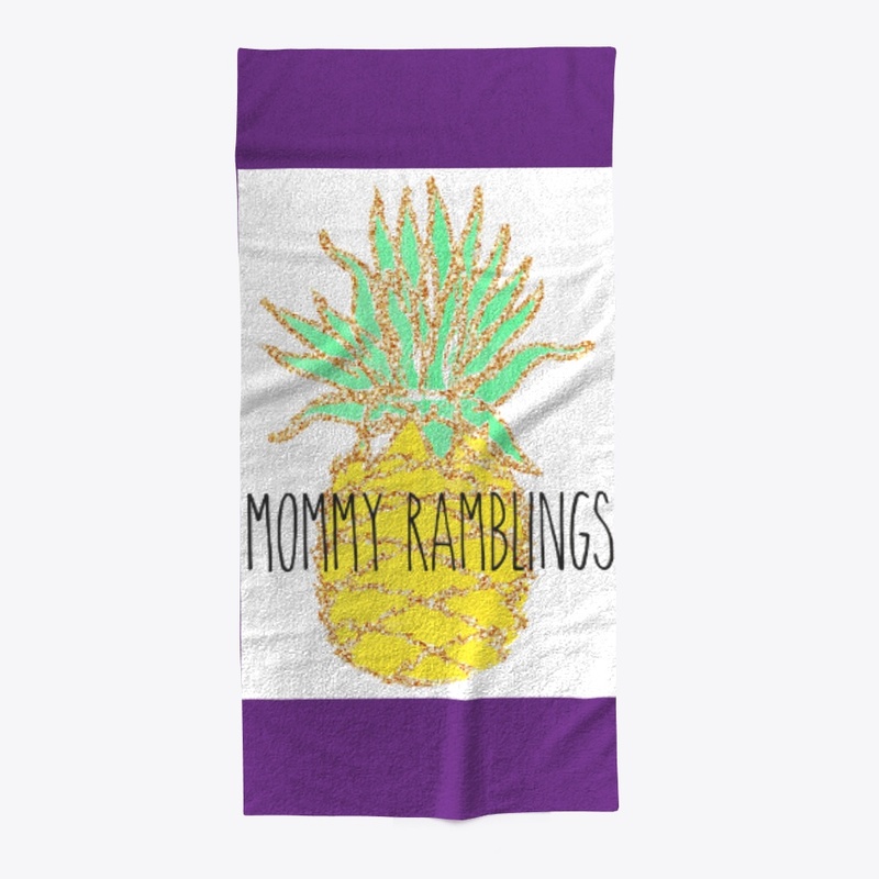 Mommy Ramblings Beach Towel 