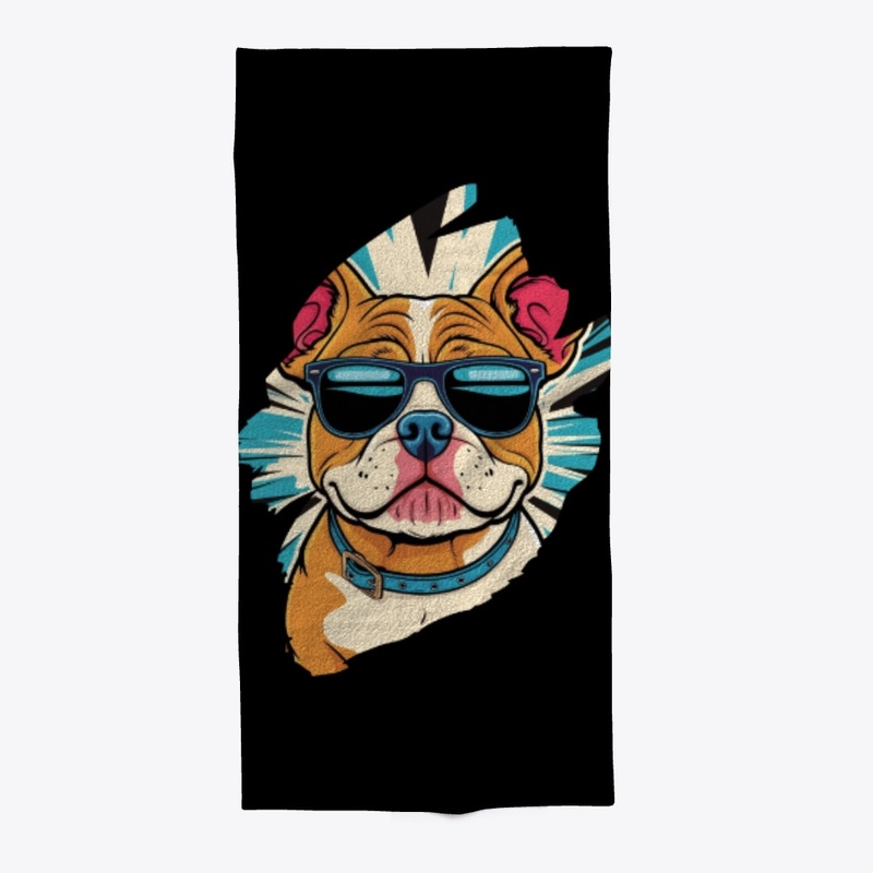 Swag Dog in Sunglasses