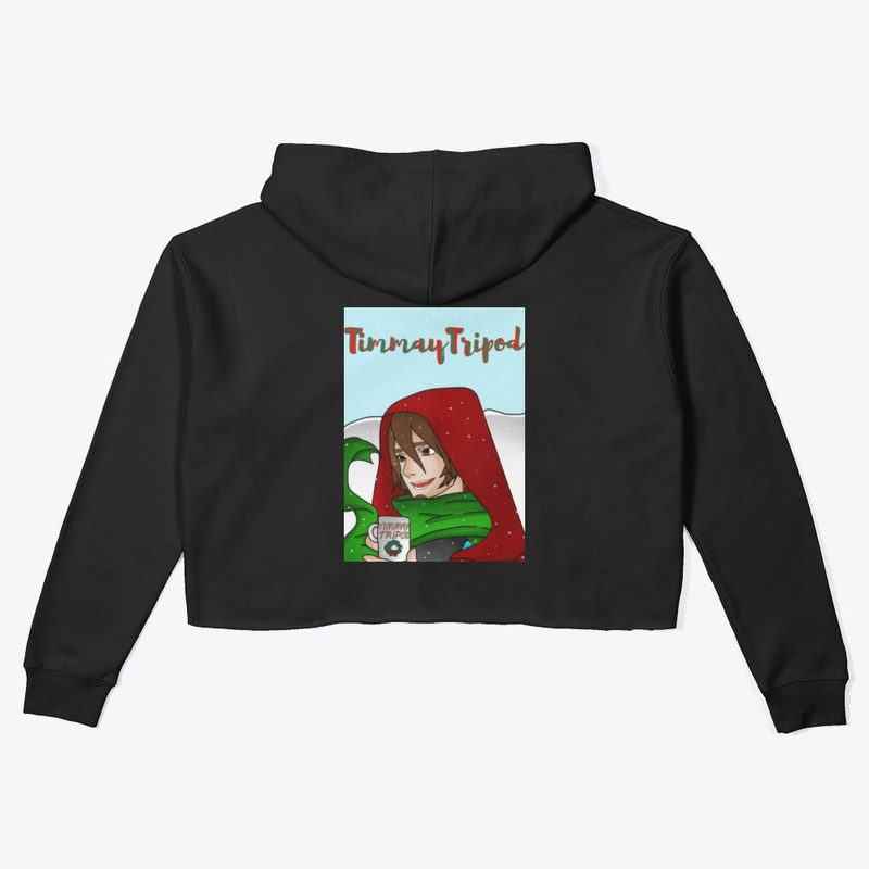 timmay x-mas crop hoodies
