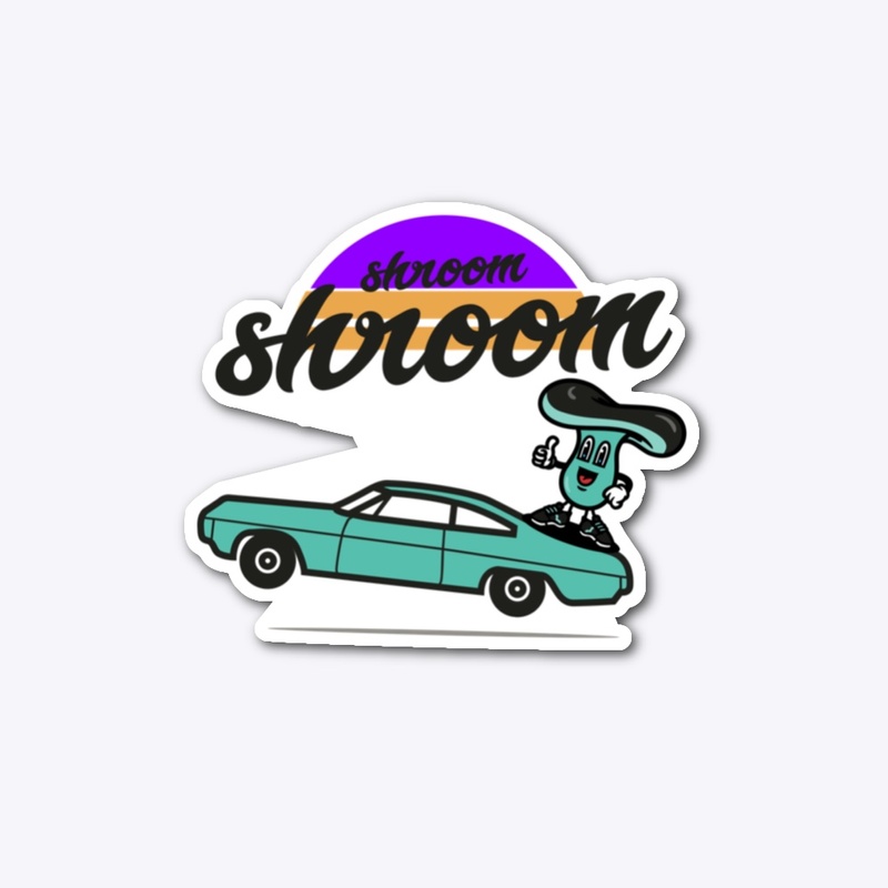 Vintage Car Hippie Style T-Shirt